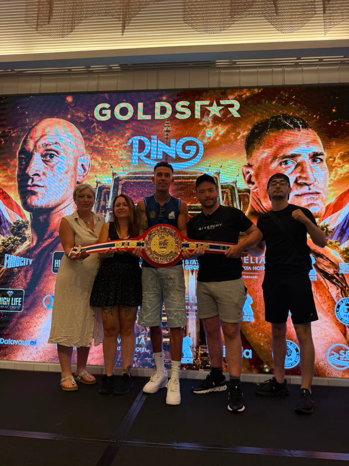 Daniel Moyse won the Tyson Fury VIP Experience in Thailand + 2-Week Holiday • Winning Ticket: #31971