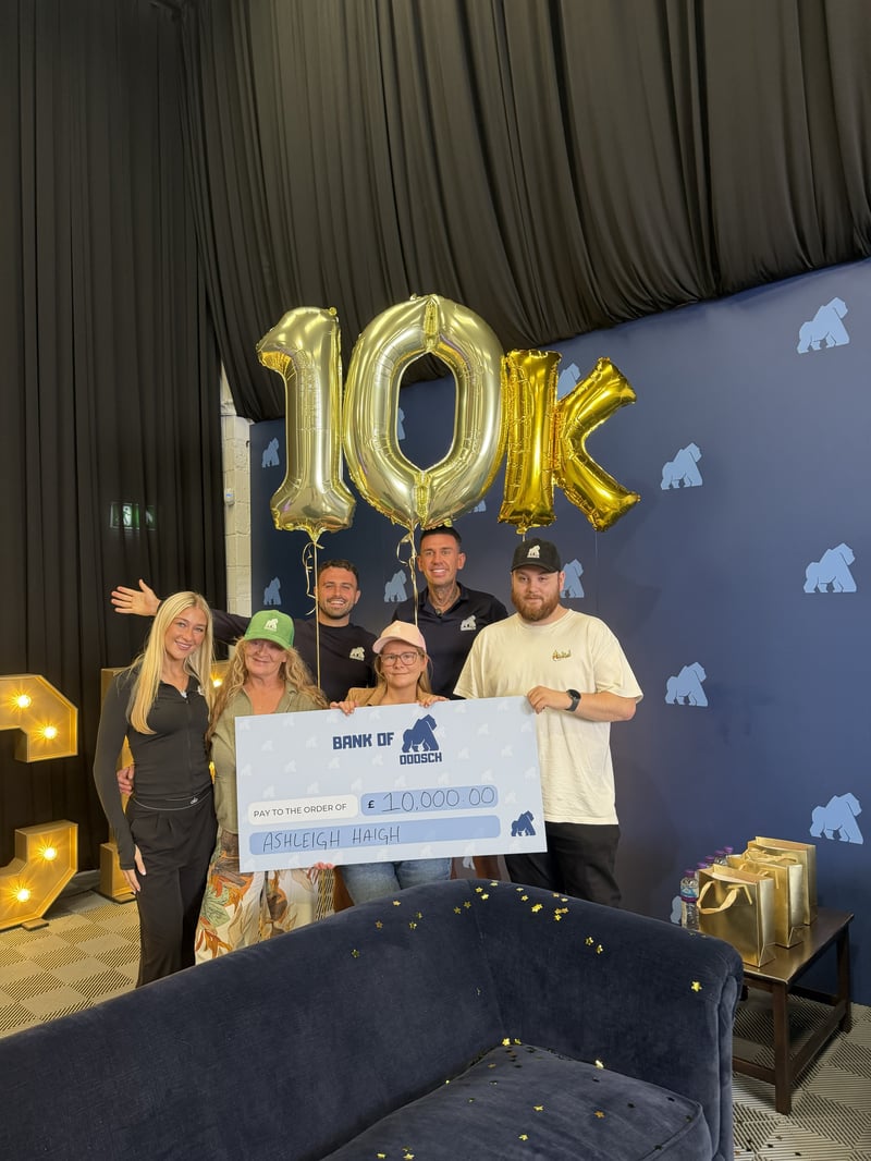 Ashleigh Haigh won £10,000 in the £60,000 Coin Drop • Winning Ticket: #21874