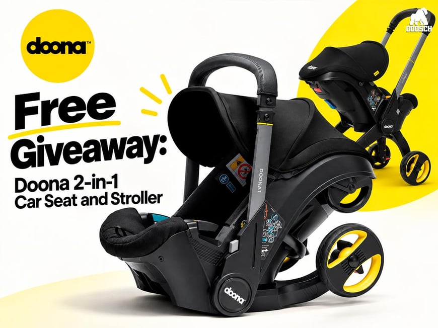 WIN A DOONA i CAR SEAT & STROLLER!