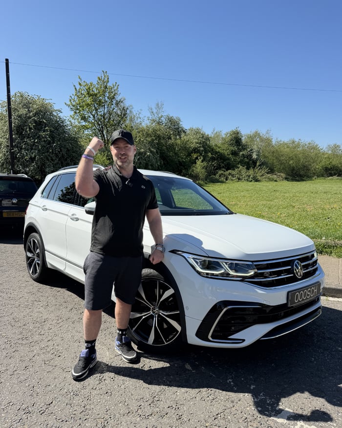 Winner: Paul Reynolds - Volkswagen Tiguan - Ticket: 346578