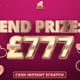 £7,777 Valentine's Cash Instant Scratch