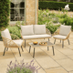 4 SEATER GARDEN LOUNGE SET