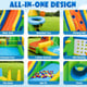 QUICK FIRE: INFLATABLE GIANT WATER PARK