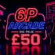6P CASH ARCADE