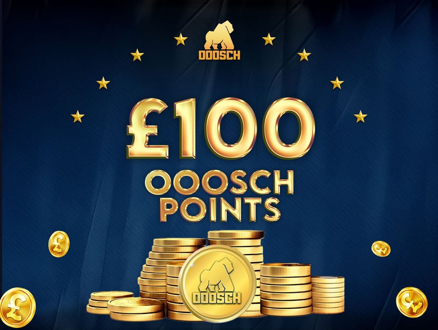 £100 of Ooosch Points Free Giveaway