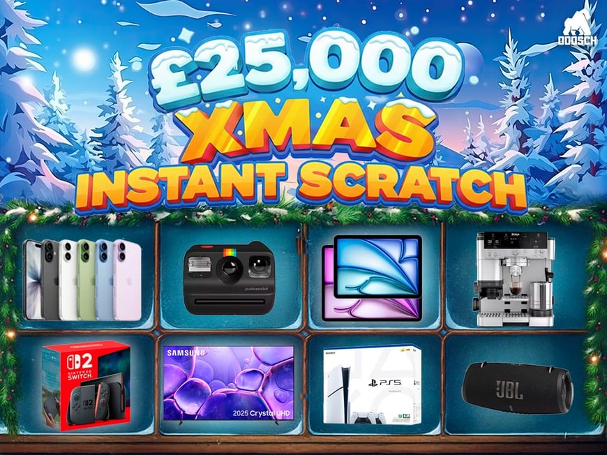 £25,000 Xmas Instant Scratch