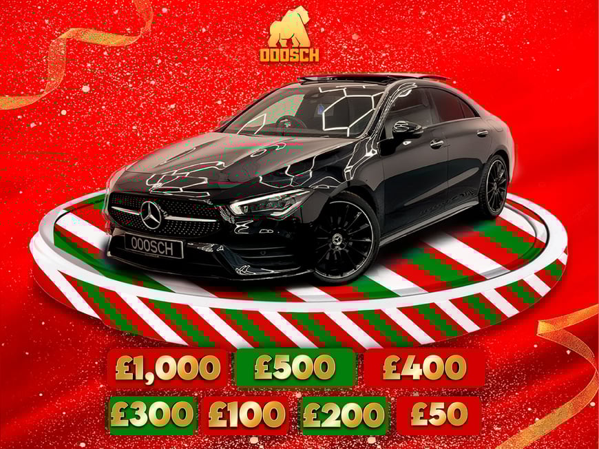 Win this Mercedes Benz CLA for 99p + (£28,000 Instant Win Prize Pot)