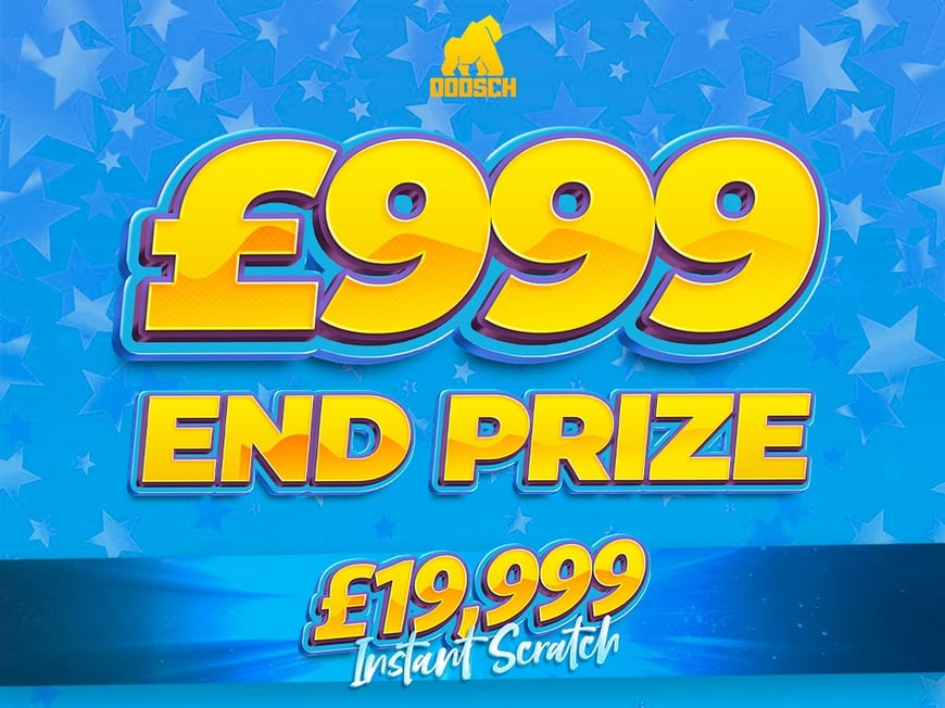 £19,999 Cash Instant Scratch 